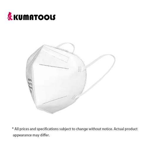 FFP2 Mask Disposable Non Valved White Mask with Earloop