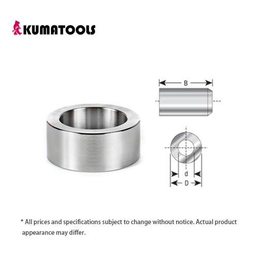 High Precision Steel Spacer (Sleeve Bushings) 1-3/4 D x 3/4 Height for 1-1/4 Spindle Shaper Cutters