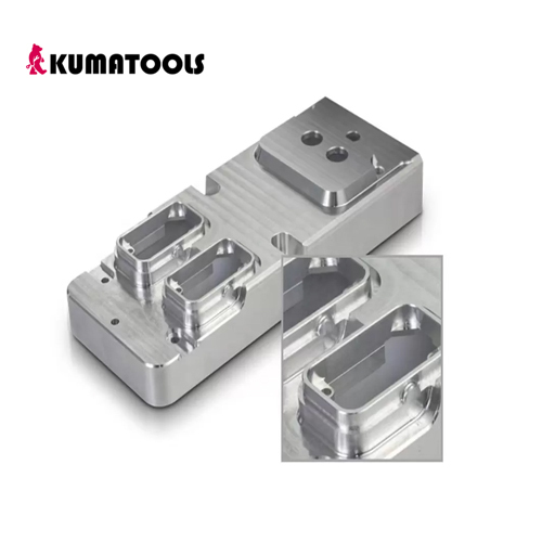 Custom 5 Axis CNC Machined Spare Parts Aluminum Complex Housing Components