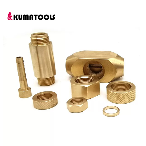 Oxidation CNC Brass Parts Copper CNC Machined Parts ISO 2768 Certificated