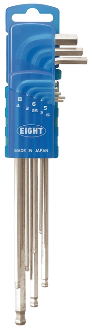 Taper Head Hex Key Wrench 8-Piece Door Holder Set TLS-8D