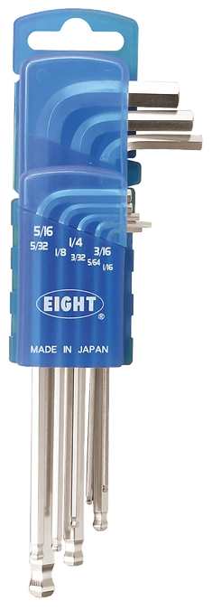 Taper Head Hex Key Wrench 8-Piece Door Holder Set TLS-8ZD