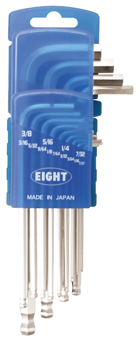 Taper Head Hex Key Wrench 13-Piece Door Holder Set TLS-13ZD