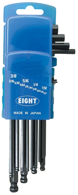 Ball Point Hex Key Wrench 13-Piece Door Holder Set 016-13ZD