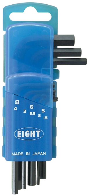 Hex Key Wrench 8-Piece Door Holder Set 001-158D