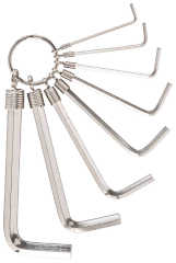 Hex Key Wrench 8-Piece Ring Set 004-5NP