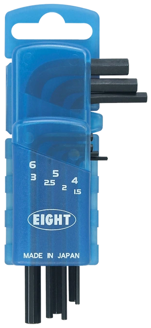 Hex Key Wrench 7-Piece Door Holder Set 001-156D