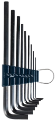 Hex Key Wrench 9-Piece Flat Type Holder Set 014-S9Z