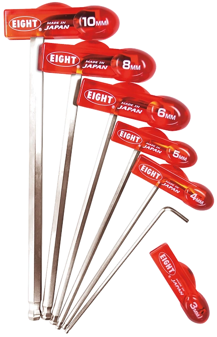Tapper Key Set Taper Head T-Handle Hex Key Wrench Wrench Set With Separable Handle WHH ...