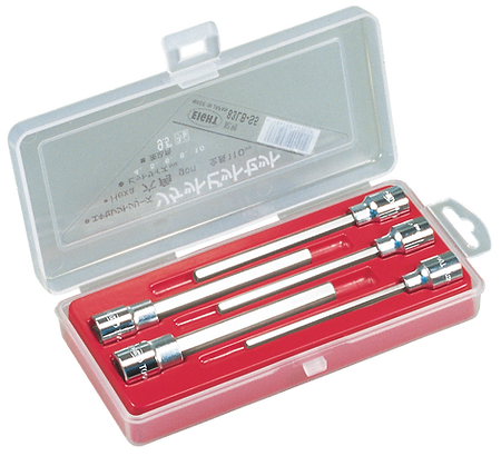 Hex Key Socket Bit 5-Piece Plastic Case Set 83LB-S5