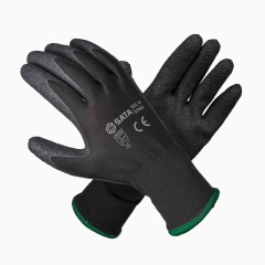 13-Gauge Natural Latex Gloves 521502-9