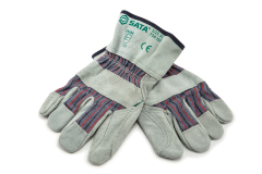 Economic Half Leather Gloves (XL) FS0102