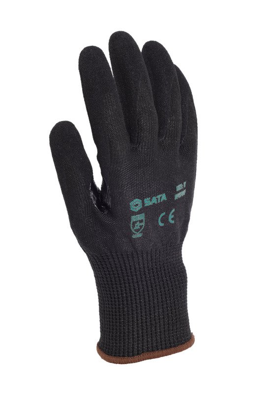 Sandy Nitrile Coated Cut Resistant Gloves 8" SF0761F