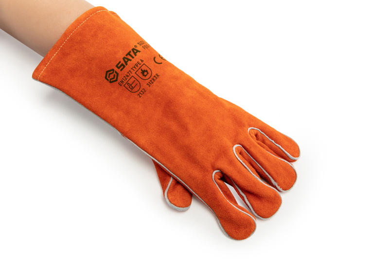 Straight Finger Welding Gloves (L) FS0105