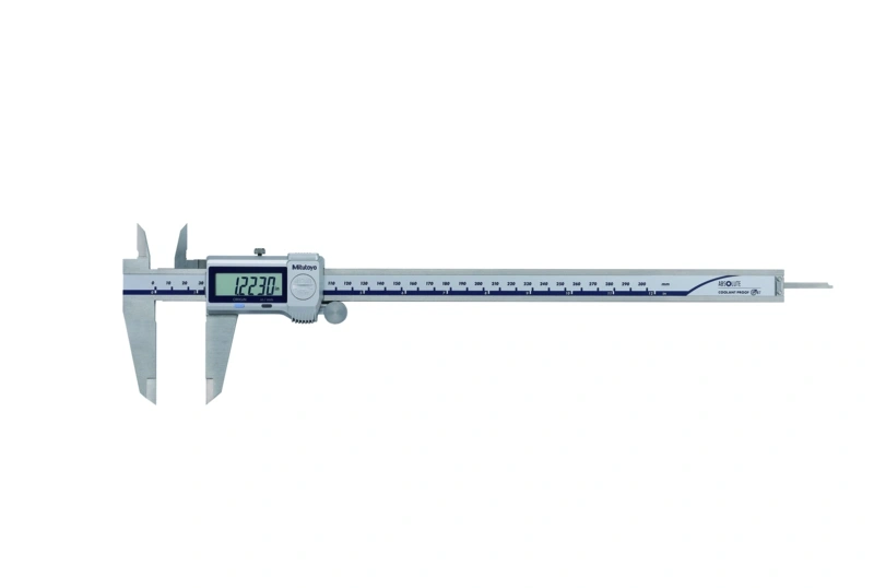 Digital ABS Caliper CoolantProof IP67 Inch/Metric, 0-12", Thumb Roller 500-764-20
