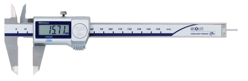 Digital ABS Caliper CoolantProof IP67 0-150mm, Rod, w/o Data Output 500-709-20