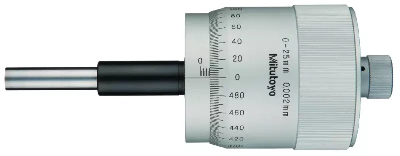 Micrometer Head, Large Thimble 49mm 0-25mm 152-332