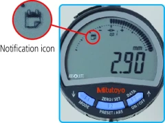 Digital Indicator ID-C 12,7mm, 0,0005mm, Flat Back Plate 543-700B