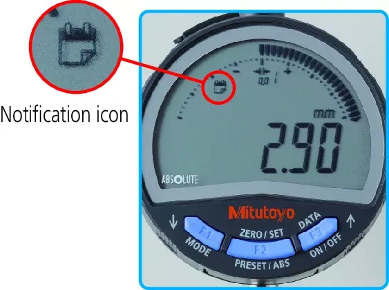 Digital Indicator ID-C 12,7mm, 0,0005mm, Flat Back Plate 543-700B