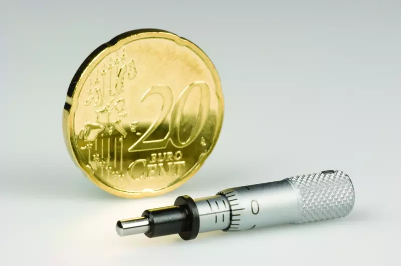 Micrometer Head Ultra-small 0-5mm, Spherical Spindle 148-215