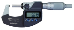 Digital Tube Micrometer, Spherical Anvil 0-25mm, IP65 395-251-30