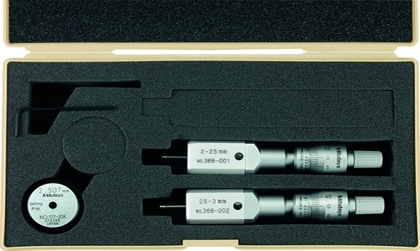 2-Point Internal Micrometer Holtest Set 2-3mm (2 pcs.) 368-906