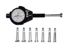 2-Point Inside Measuring Instrument Bore Gauge for Extra Small Holes, 1,5-3,95mm, 0,01mm, incl. Ring 526-163-21