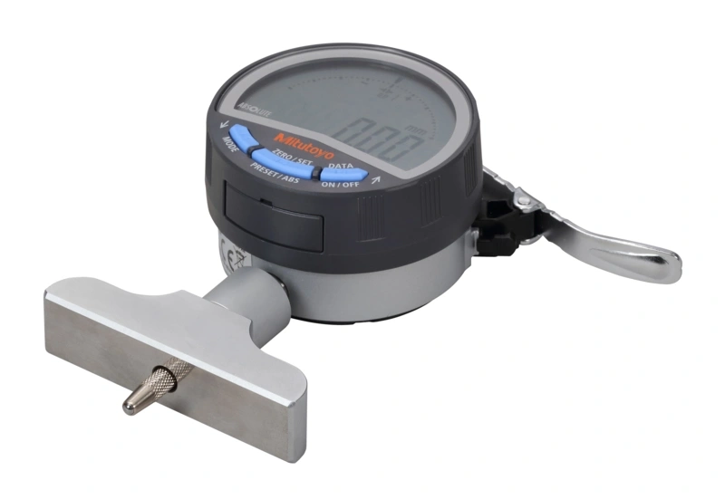 Digital Depth Gauge 0-200mm, 0,01mm, 63,5mm Base 547-211A