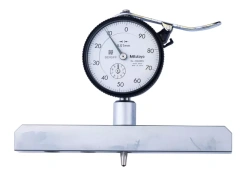 Dial Indicator Depth Gauge 0-200mm, Ball Point Contact Element, 150mm Base 7221A