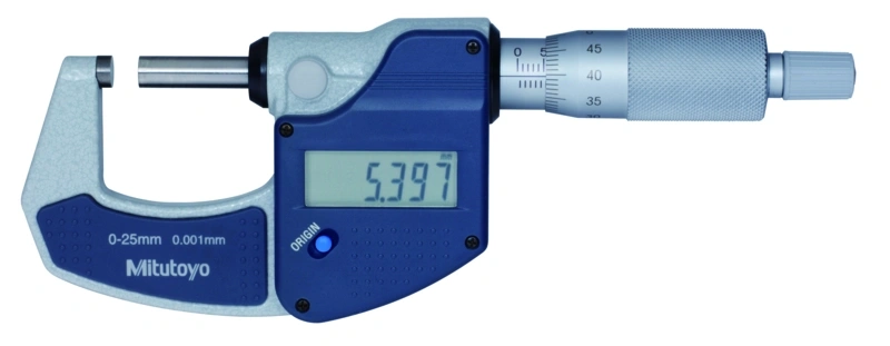 Digital Micrometer 0-25mm, w/o Data Output 293-821-30
