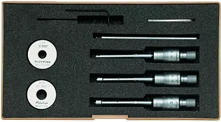 3-Point Internal Micrometer Holtest Set 6-12mm (3 pcs.) 368-911