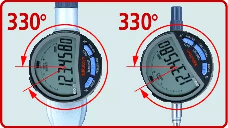 Digital Indicator ID-C 12,7mm, 0,0005mm, Flat Back Plate 543-700B