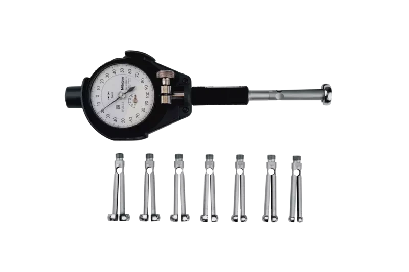 2-Point Inside Measuring Instrument Bore Gauge for Extra Small Holes, 1,5-3,95mm, 0,001mm, incl. Ring