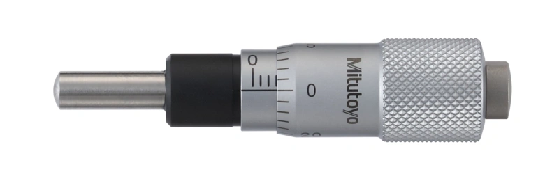 Micrometer Head, Spindle Feed 0,25mm/rev 0-13mm, 0,01mm, Spherical 148-132-10