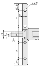 Digital ABS Depth Gauge 0-300mm 571-203-30