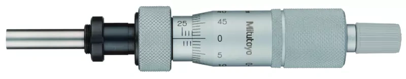 Micrometer Head, Medium-sized Standard 0-25mm, Clamp Nut, Spi. Lock, Rev. Read. 150-824