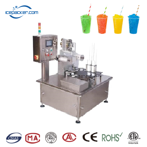 Small Ice cup filling sealing capping machine,Ice Cup Machine, Ice Maker Machines Manufacturer | Shanghai Fillpack