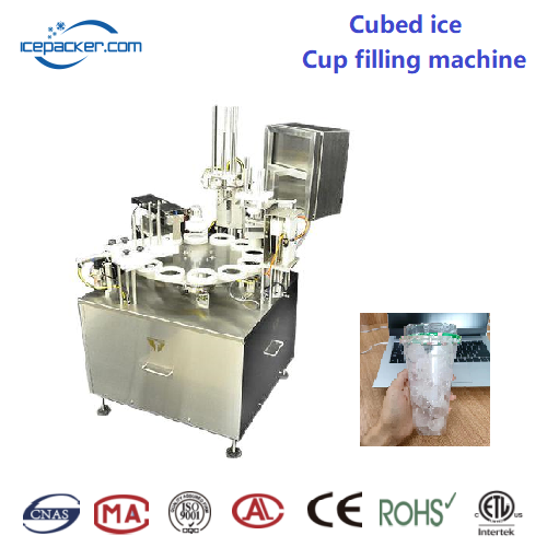 Small Ice cup filling sealing capping machine,Ice Cup Machine, Ice Maker Machines Manufacturer | Shanghai Fillpack