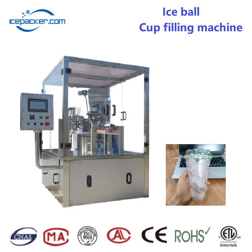 Small Ice cup filling sealing capping machine,Ice Cup Machine, Ice Maker Machines Manufacturer | Shanghai Fillpack