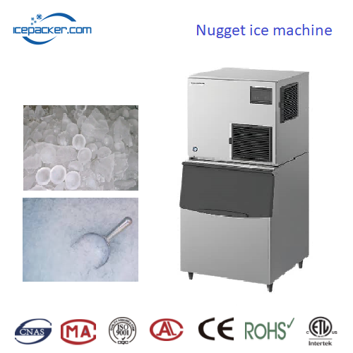 Nugget ice making machine, Nugget ice maker machine,Ice Cup Machine, Ice Maker Machines Manufacturer | Shanghai Fillpack