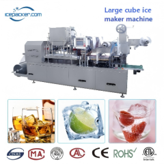 Máquina para hacer cubitos de hielo grandes,Máquina para fabricar vasos de hielo, Fabricante de máquinas para fabricar hielo | Paquete de relleno de Shanghai