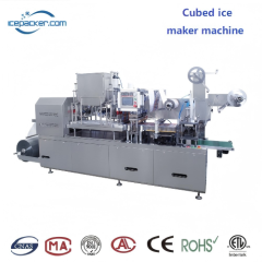 Máquina para hacer cubitos de hielo grandes,Máquina para fabricar vasos de hielo, Fabricante de máquinas para fabricar hielo | Paquete de relleno de Shanghai