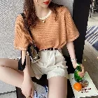 【夏セール】着痩せ ファッション 8色 おしゃれ度アップ 高品質 韓国系 ファッション カジュアル 配色 Tシャツ