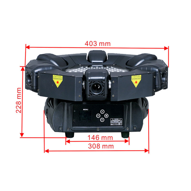Y18    3W/12W    RGB Laser Bar Hot Wheels,Lightful Laser