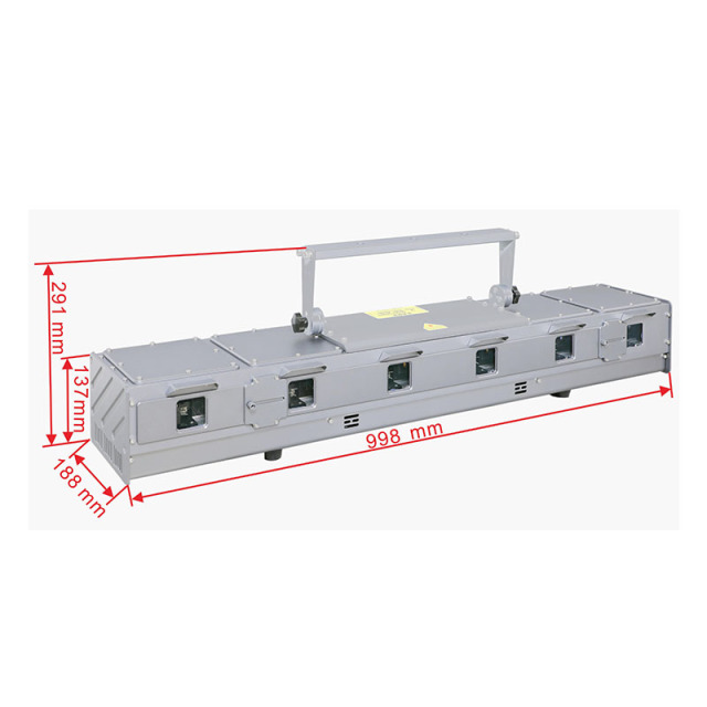 D12 | 12W 18W OUTDOOR SIXSCANLASER BAR,Lightful Laser