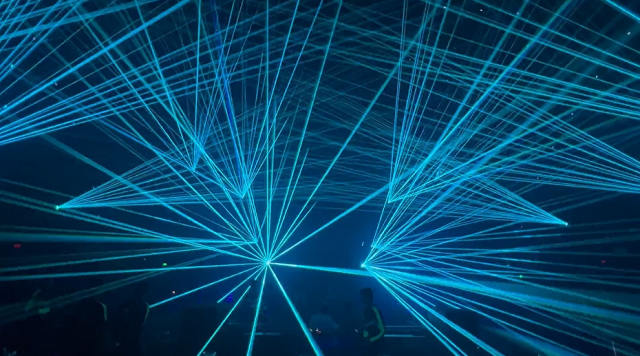 Y14 RGB 8W moving head animation laser Bar,Lightful Laser