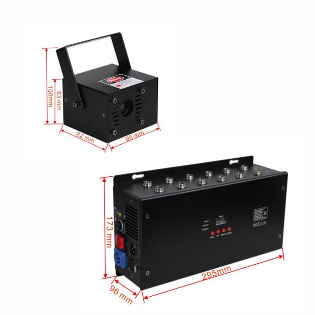 X3  500mW/2W RGB Fat Beam laser,Lightful Laser