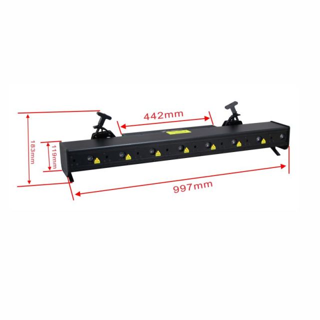 R8 2.4W-16W Outdoor Laser Bar,Lightful Laser