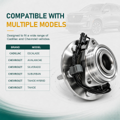 515096 Front Wheel Hub and Bearing Assembly 10393171 for Tahoe Silverado 1500 Avalanche Suburban CAC Escalade GMC Yukon Sierra