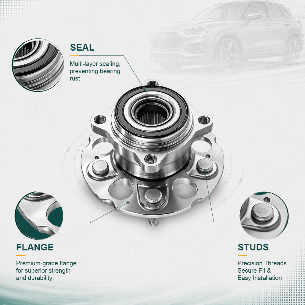 42200-STK-951 Rear Wheel Hub and Bearing Assembly HA590204 for Honda Accord Hatchback 2009